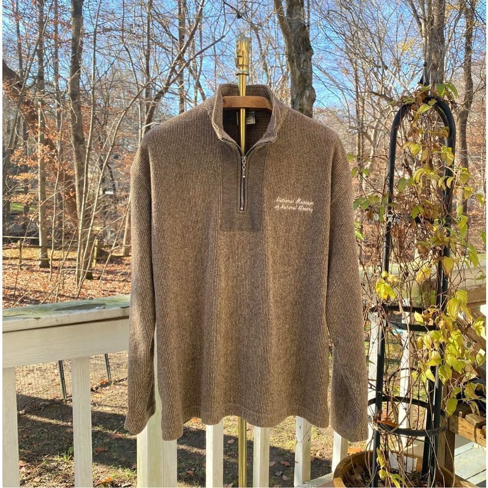 Vintage 90s Sansegal Museum of Natural History Pullover